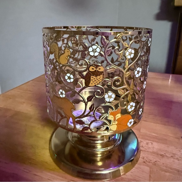 🦊🐿️ Bath & Body Works Forest Friends 3-Wick Holder 🦌🦉 - Picture 2 of 3
